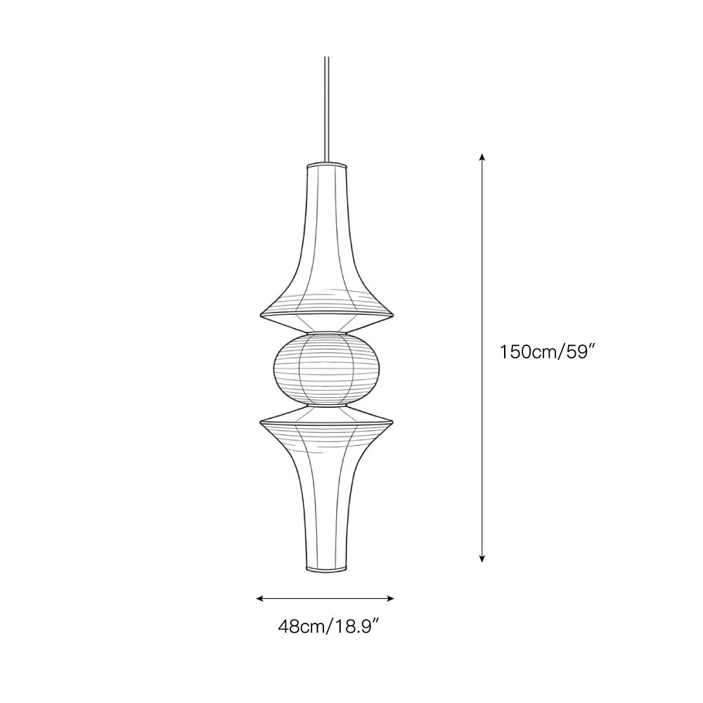 Calan Paper E Pendant Lamp
