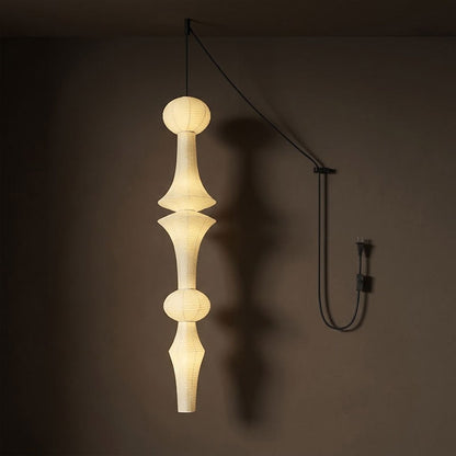 Calan Paper E Pendant Swag Lights