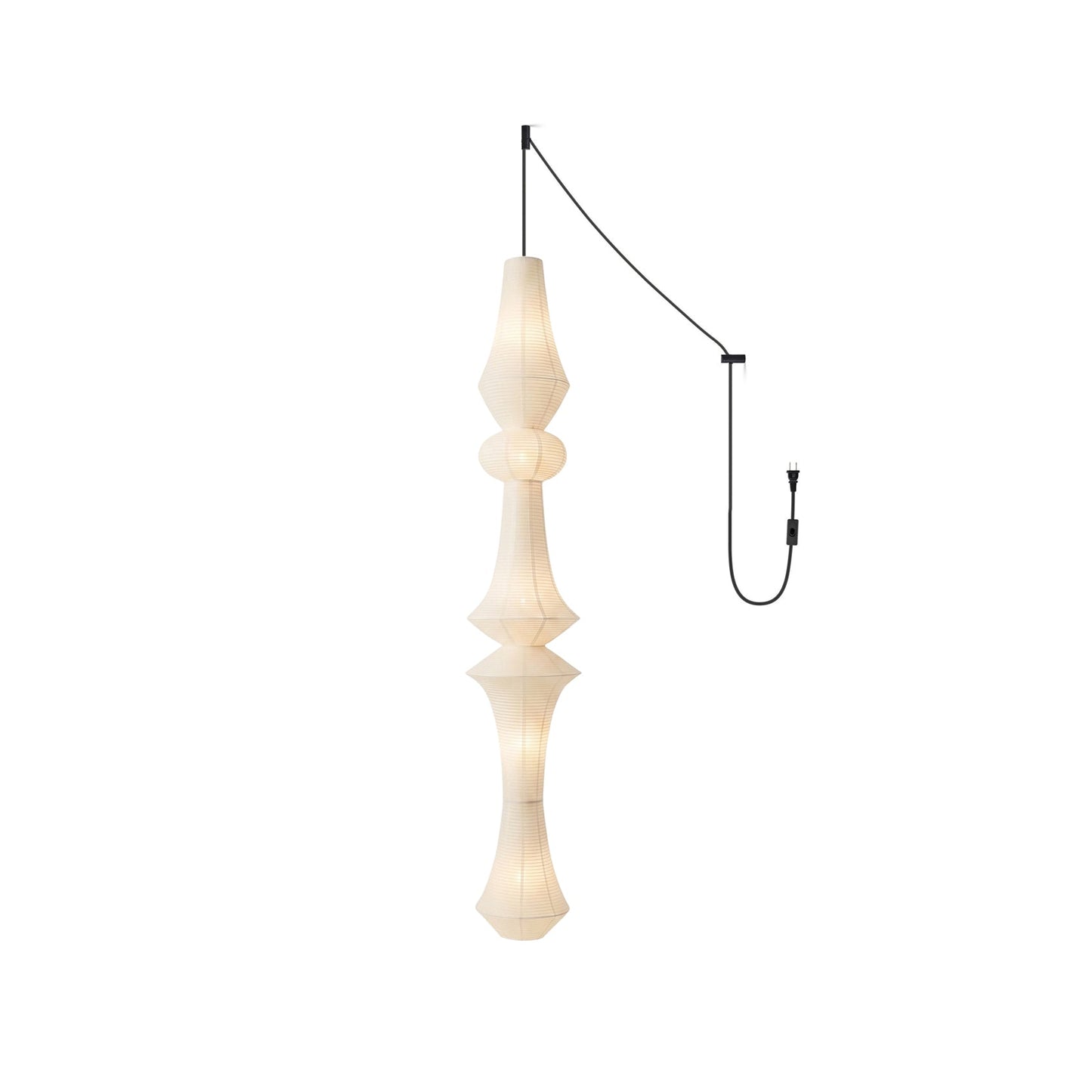 Calan Paper E Pendant Swag Lights