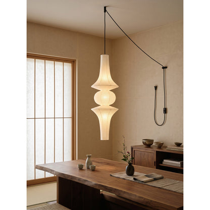 Calan Paper E Pendant Swag Lights