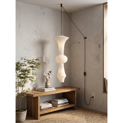 Calan Paper E Pendant Swag Lights