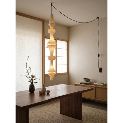 Calan Paper E Pendant Swag Lights