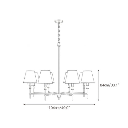Sero Brass Chandelier