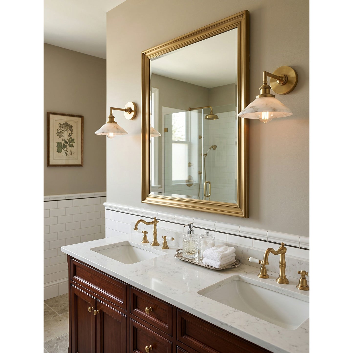 Whizzer Alabaster Wall Sconce
