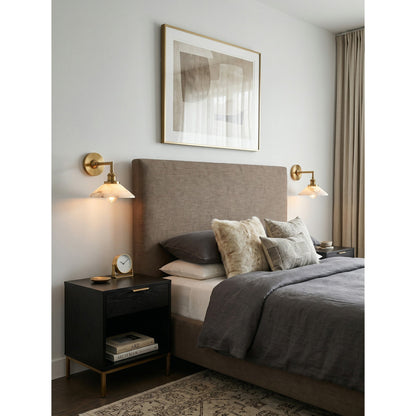 Whizzer Alabaster Wall Sconce