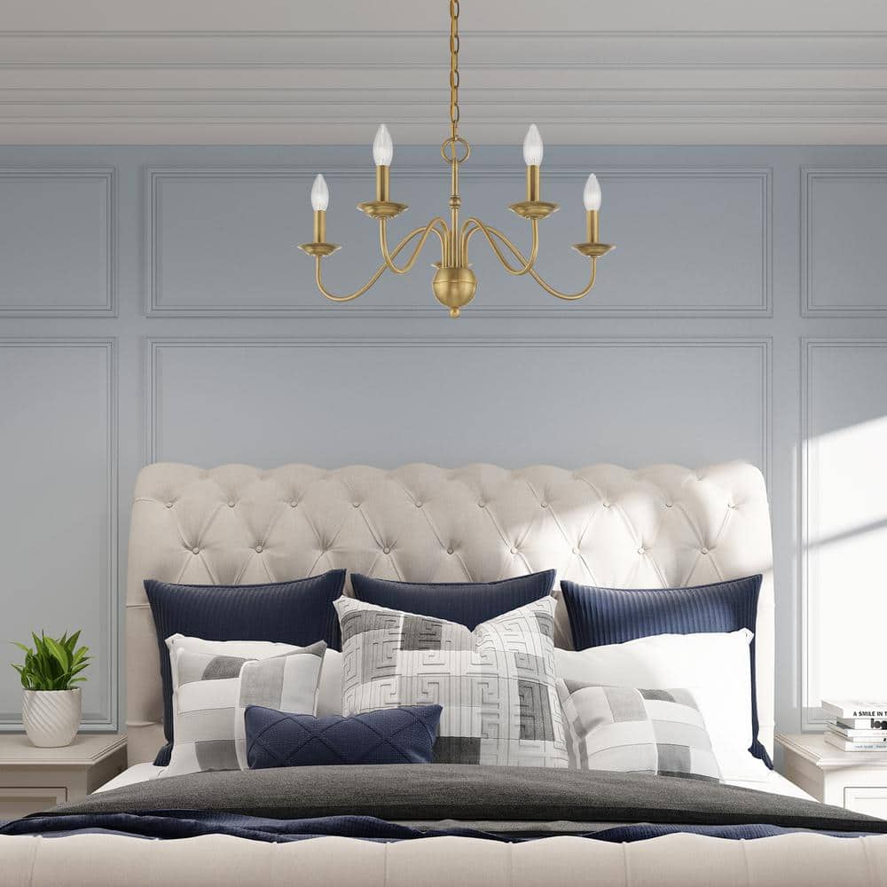 Tove Brass Chandelier