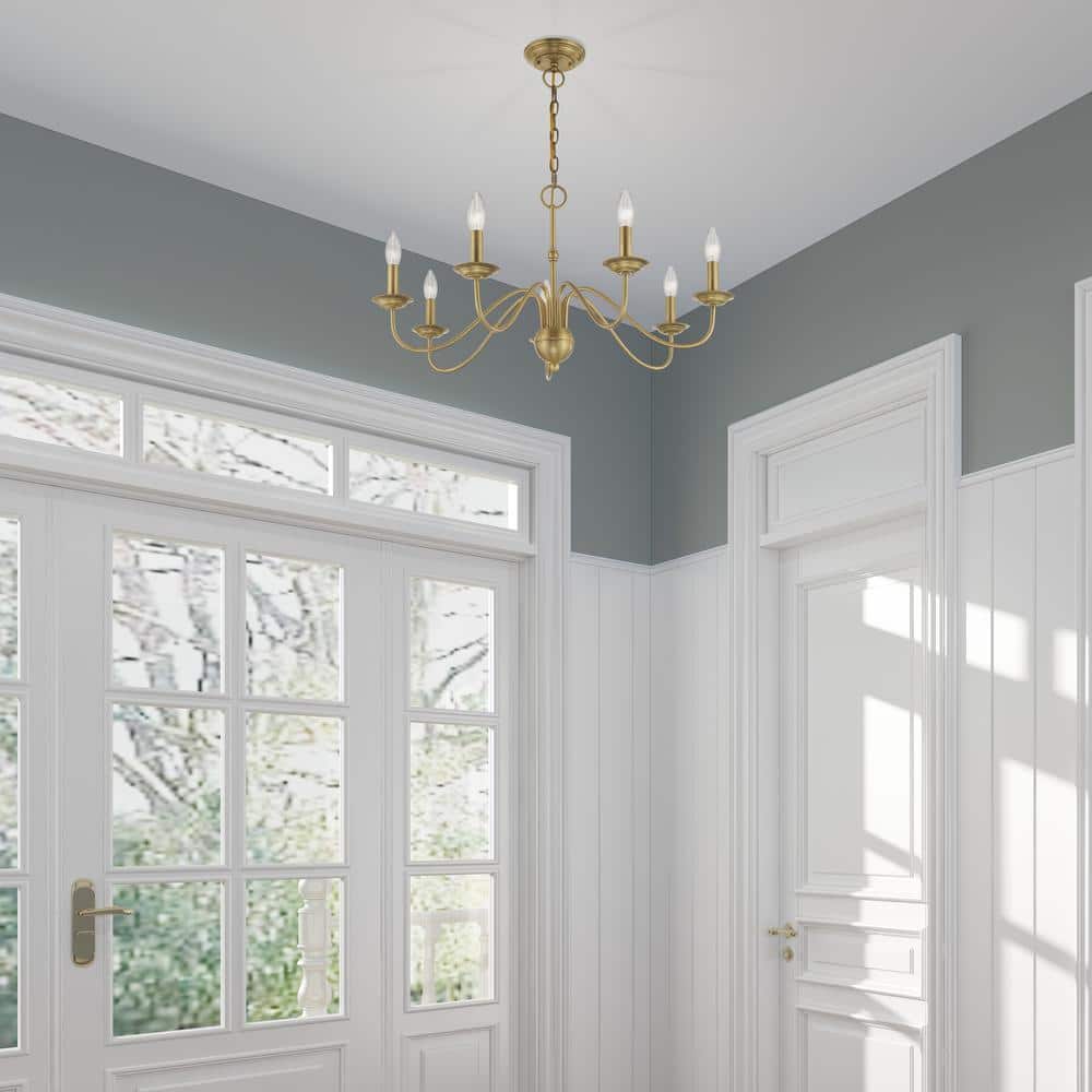Tove Brass Chandelier