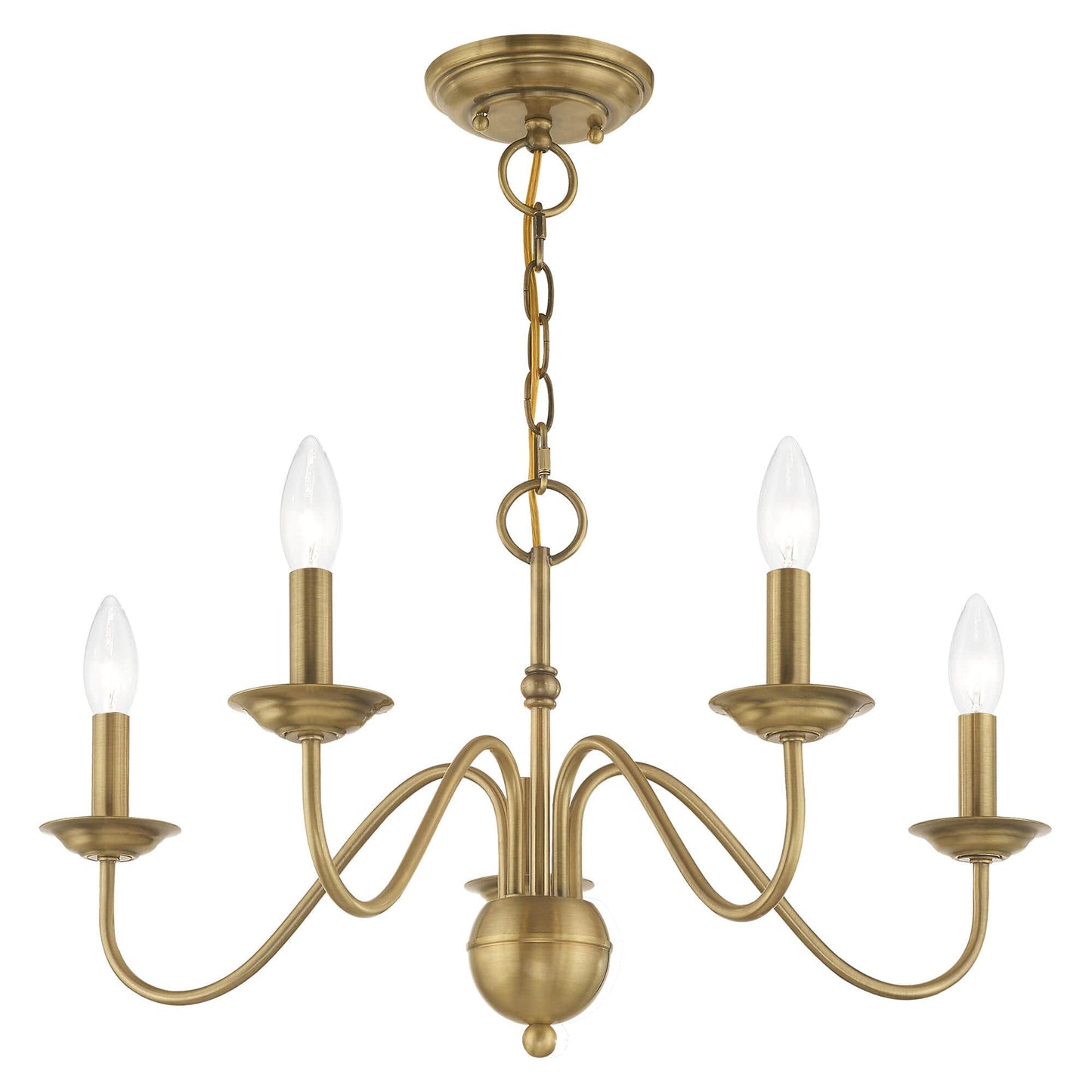 Tove Brass Chandelier