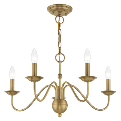 Tove Brass Chandelier
