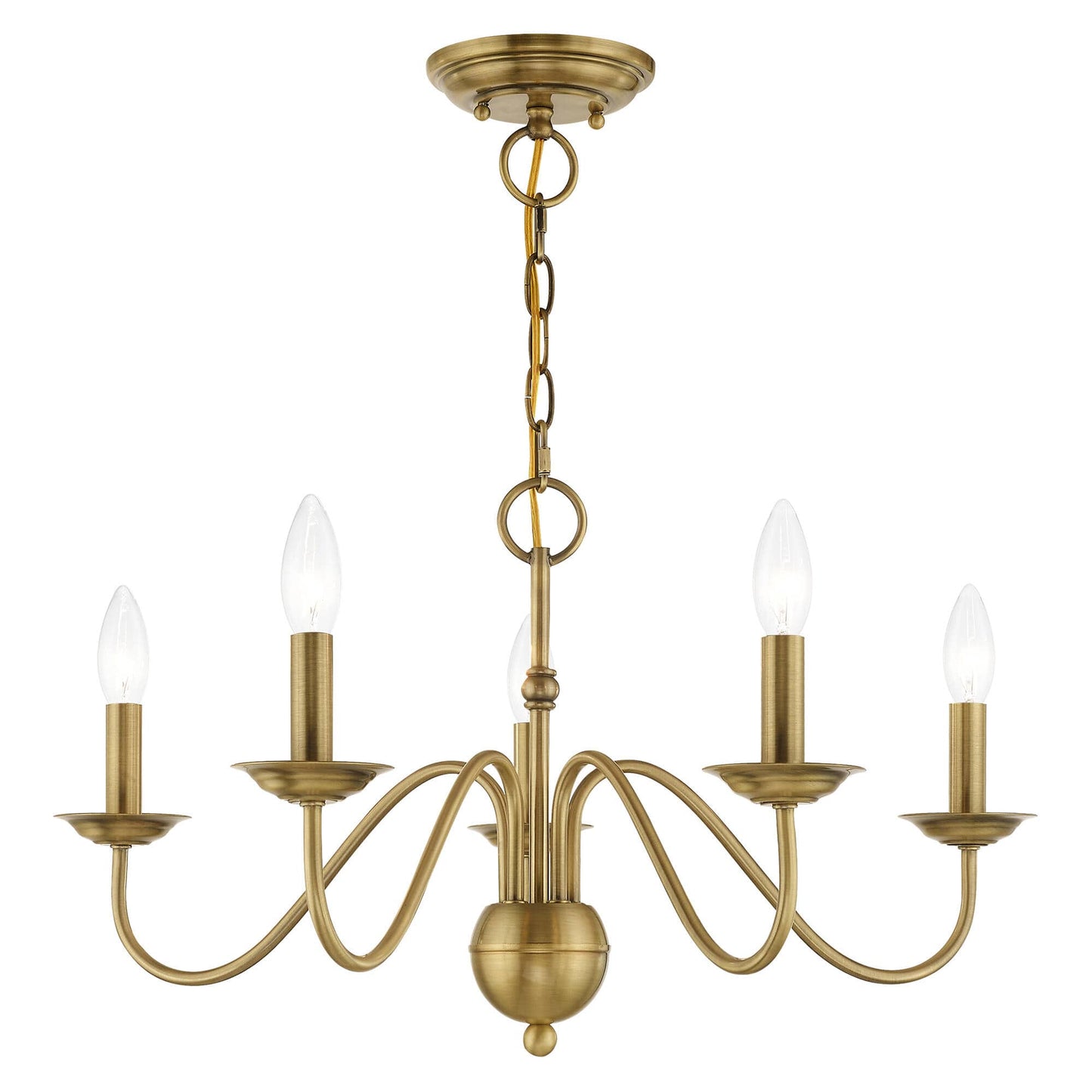 Tove Brass Chandelier