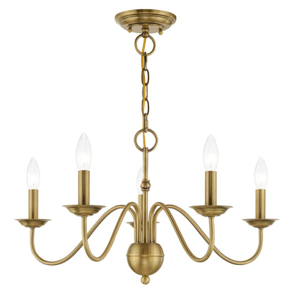 Tove Brass Chandelier