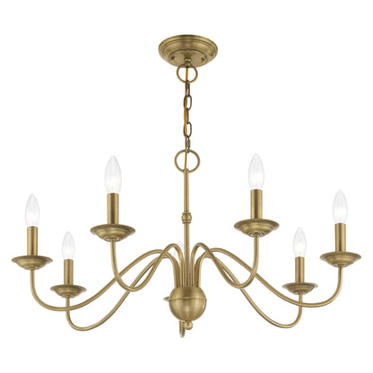 Tove Brass Chandelier