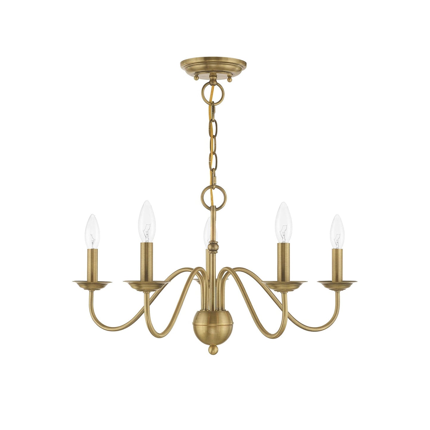 Tove Brass Chandelier