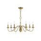 Tove Brass Chandelier