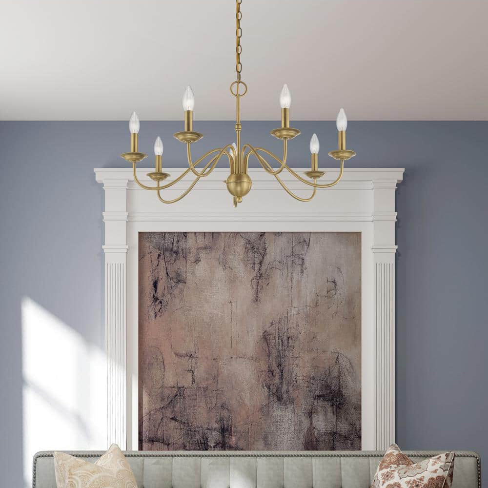 Tove Brass Chandelier