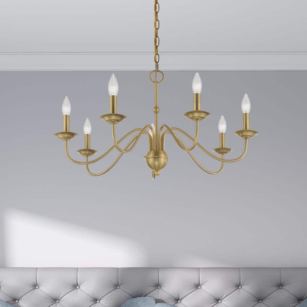Tove Brass Chandelier