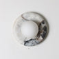 Solene White Marble Wall Sconce