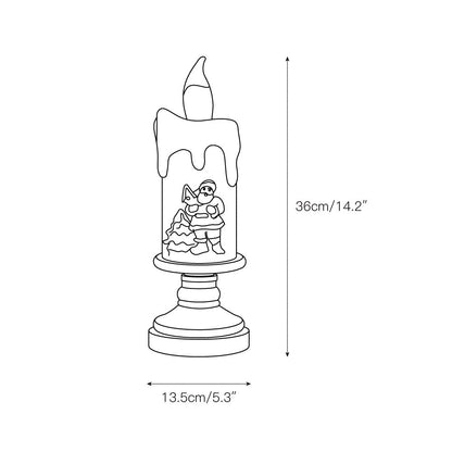 Merope Candles Table Lamp (built-in battery)