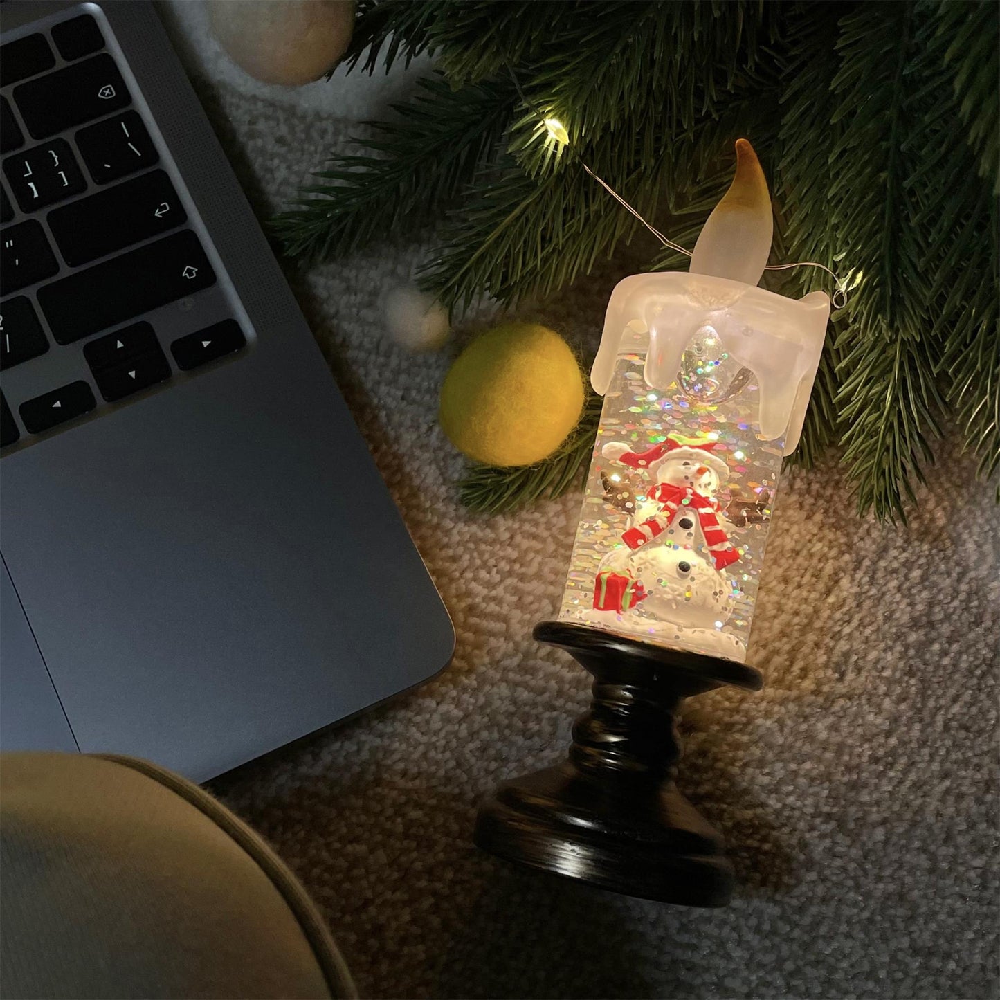 Merope Candles Table Lamp (built-in battery)