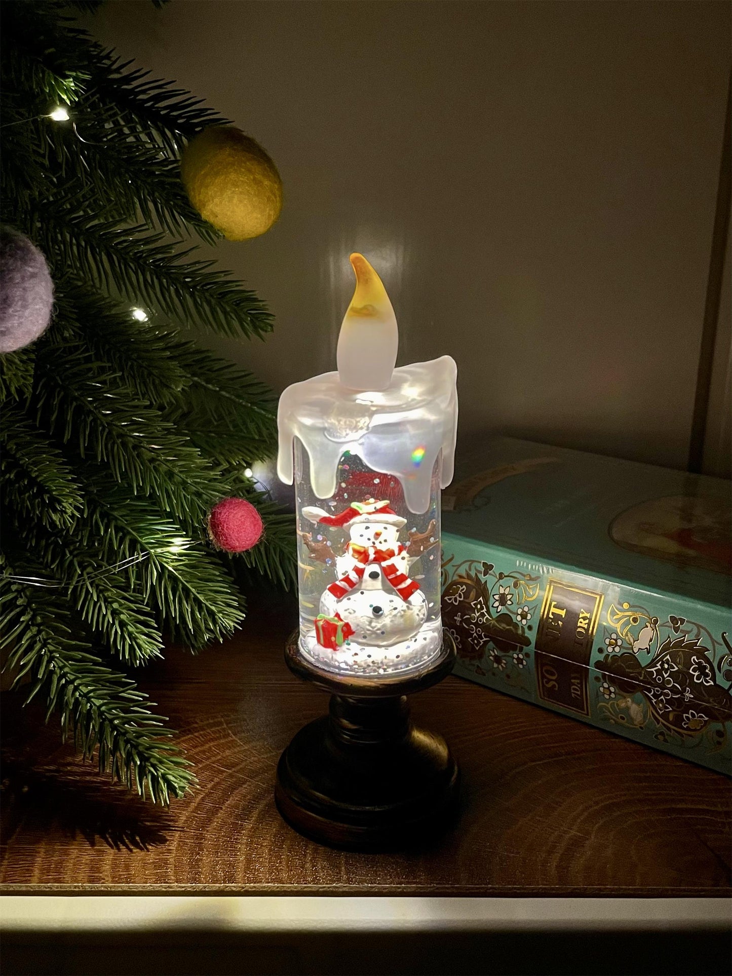 Merope Candles Table Lamp (built-in battery)