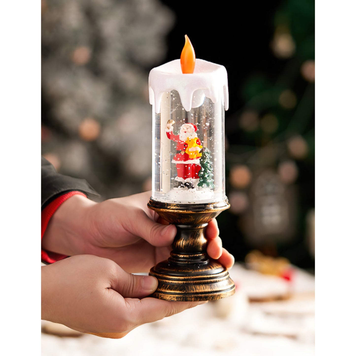 Merope Candles Table Lamp (built-in battery)