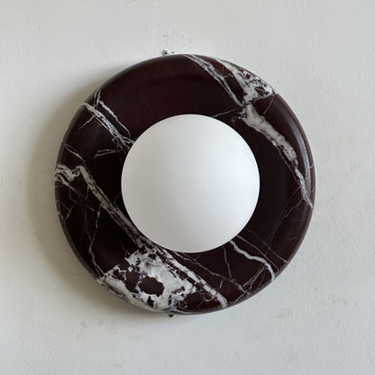 Solene Deep Purple Marble Wall Sconce
