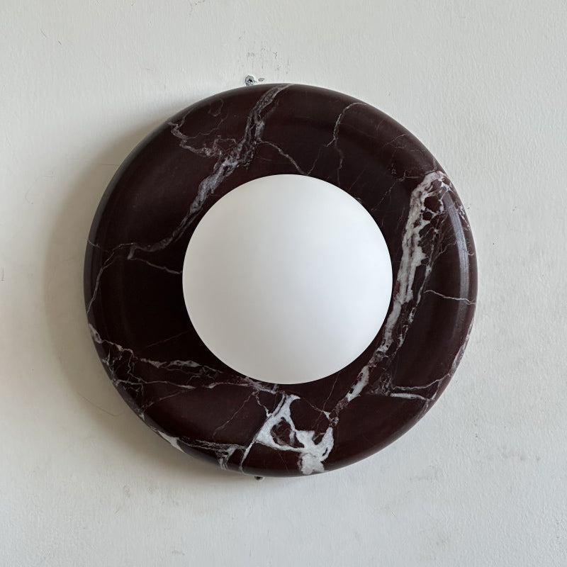 Solene Deep Purple Marble Wall Sconce