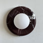 Solene Deep Purple Marble Wall Sconce