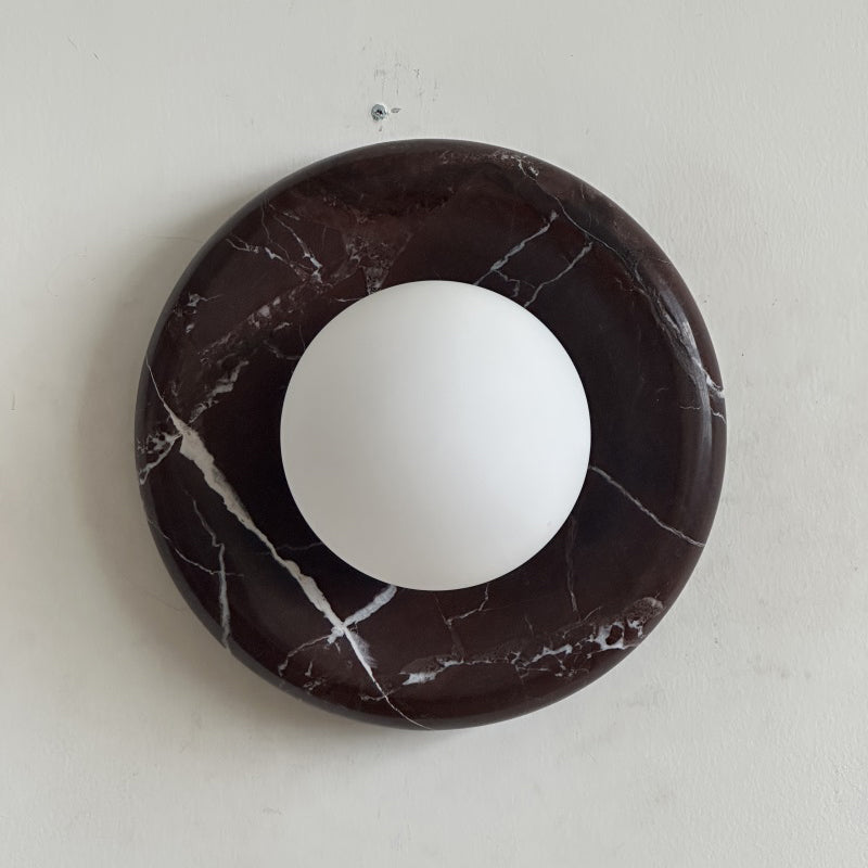 Solene Deep Purple Marble Wall Sconce