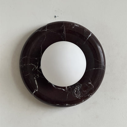 Solene Deep Purple Marble Wall Sconce