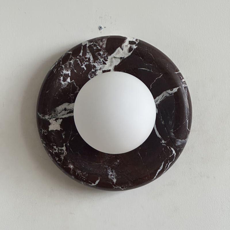 Solene Deep Purple Marble Wall Sconce