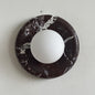 Solene Deep Purple Marble Wall Sconce