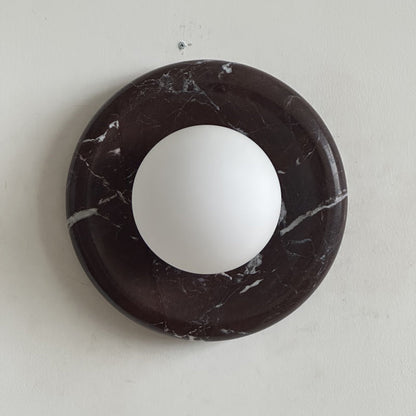 Solene Deep Purple Marble Wall Sconce