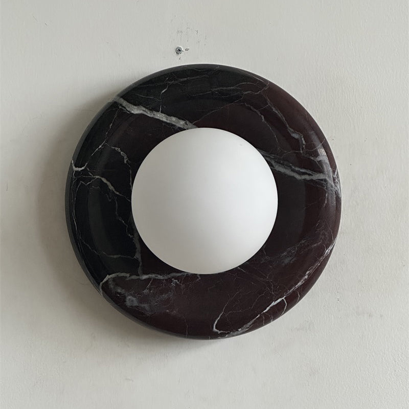 Solene Deep Purple Marble Wall Sconce