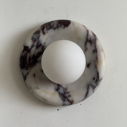 Solene Purple Marble Wall Sconce