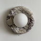Solene Purple Marble Wall Sconce