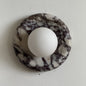 Solene Purple Marble Wall Sconce