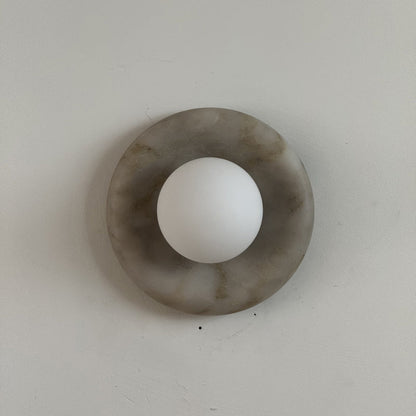 Solene Purple Marble Wall Sconce