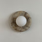 Solene Beige Marble Wall Sconce
