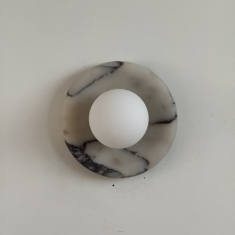 Solene Purple Marble Wall Sconce