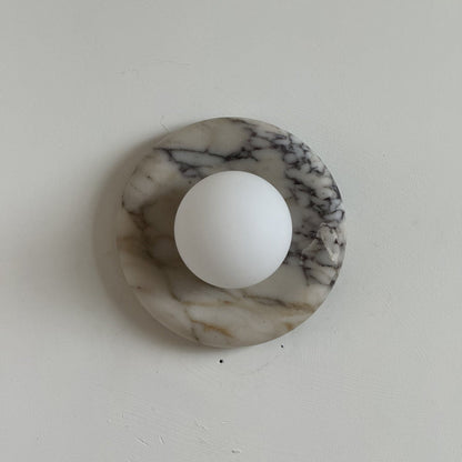 Solene Purple Marble Wall Sconce