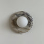 Solene Purple Marble Wall Sconce