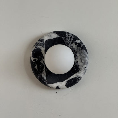 Solene Black Marble Wall Sconce