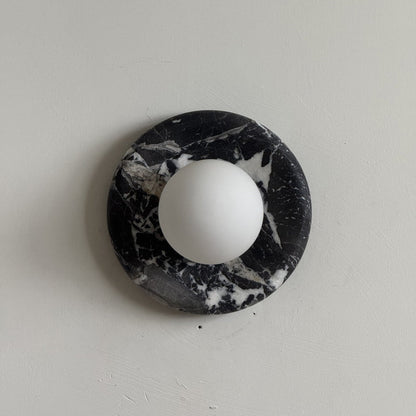 Solene Black Marble Wall Sconce