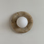 Solene Beige Marble Wall Sconce