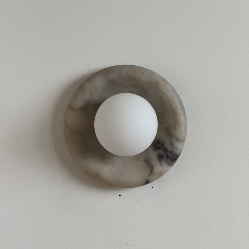 Solene Purple Marble Wall Sconce