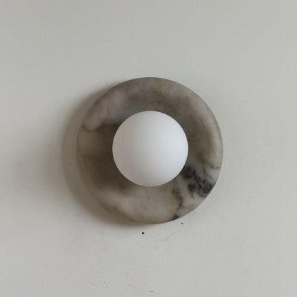 Solene Purple Marble Wall Sconce