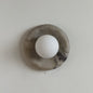 Solene Purple Marble Wall Sconce