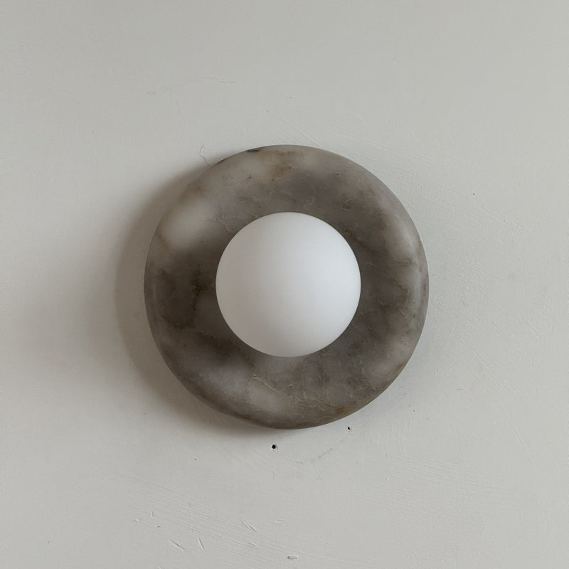 Solene Purple Marble Wall Sconce