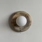 Solene Beige Marble Wall Sconce